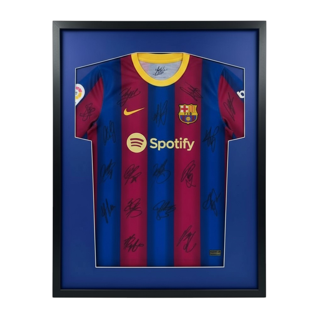 Yetişkin (S/M/L) Futbol Forması, Tek Paspartulu, Siyah Çerçeveli